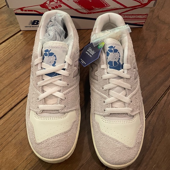 New Balance x Aime Leon Dore 550 Grey Suede - Picture 4 of 8